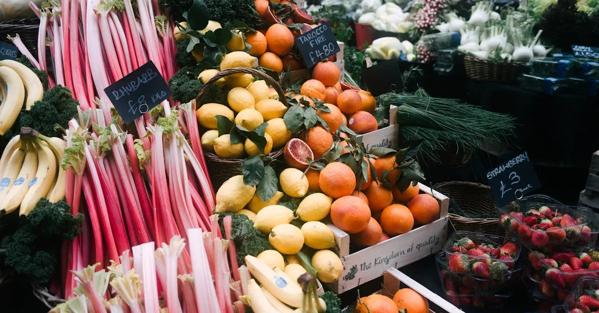 découvrez notre sélection fraîche et variée de fruits et légumes, riches en vitamines et saveurs pour une alimentation saine et équilibrée.