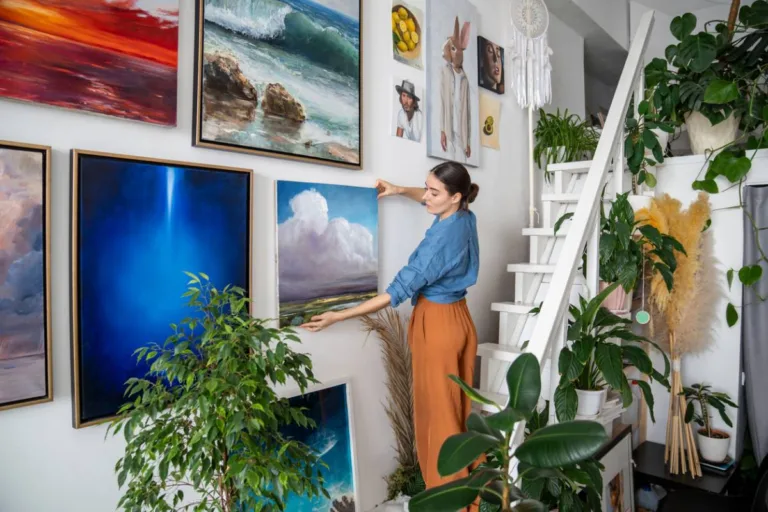 Toile ou cadre sans percer : préservez vos murs sans compromis